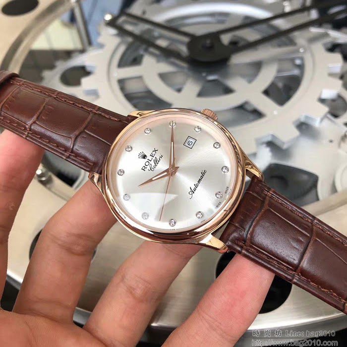 ROLEX勞力士 大氣爆款 進口西鐵城機械 精品男士腕表  wssb3688